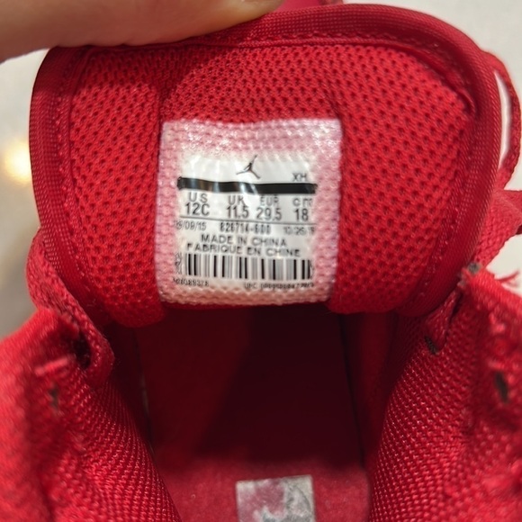 AIR JORDAN 1 RETRO HIGH PREMIUM BP 'RED ELEPHANT, size 12C - Picture 6 of 6